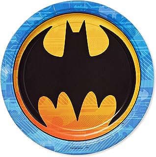 Image of Batman Paper Dinner Plates by the company Amazon.com.