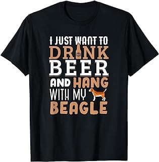 Image of Beagle Dad Beer T-Shirt by the company Amazon.com.