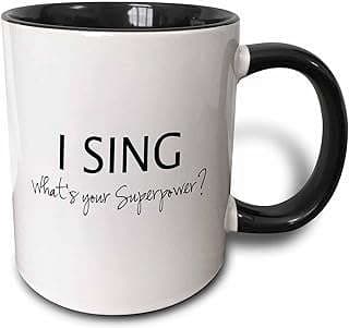 Image of Black Two Tone Singer Mug by the company Amazon.com.