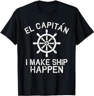 Image of Boating Captain Themed T-Shirt by the company Amazon.com.