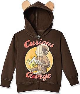 Image of Boys' Curious George Hoodie by the company Amazon.com.
