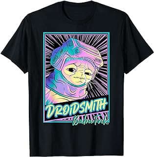 Imagen de Camiseta Neon Babu Frik Star Wars de la empresa Amazon.com.