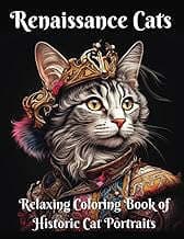 Image of Cat Portraits Coloring Book by the company Amazon.com.