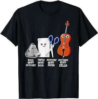 Image of Cello Quote T-Shirt by the company Amazon.com.