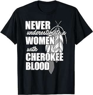 Image of Cherokee-themed Women's T-Shirt by the company Amazon.com.