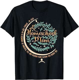 Image of Christian Homeschool Mom T-Shirt by the company Amazon.com.