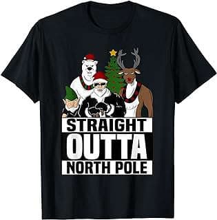 Image of Christmas North Pole T-Shirt by the company Amazon.com.