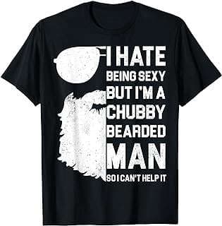 Image of Chubby Bearded Man T-Shirt by the company Amazon.com.