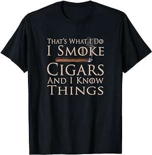 Image of Cigar Themed T-Shirt by the company Amazon.com.