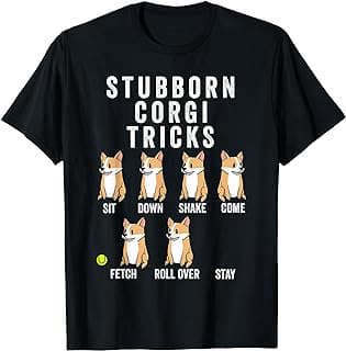 Image of Corgi Tricks Funny T-Shirt by the company Amazon.com.