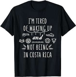 Image of Costa Rica Themed T-Shirt by the company Amazon.com.