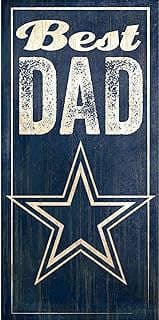 Image of Cowboys Best Dad Sign by the company Amazon.com.
