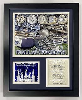 Image of Dallas Cowboys Championship Rings Collage by the company Amazon.com.
