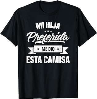 Image of Daughter Father's Day Spanish T-Shirt by the company Amazon.com.