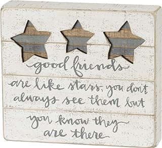 Image of Decorative Friendship Quote Sign by the company Amazon.com.