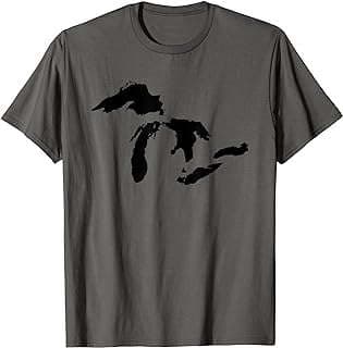 Image of Detroit Michigan T-Shirt by the company Amazon.com.