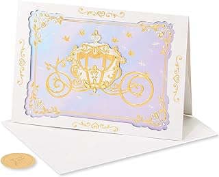 Image of Disney Wedding Congratulations Card by the company Amazon.com.