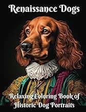 Image of Dog Portraits Coloring Book by the company Amazon.com.