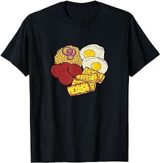 Image of Dominican Food Themed T-Shirt by the company Amazon.com.