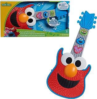 Image of Elmo Guitar Toy by the company Amazon.com.