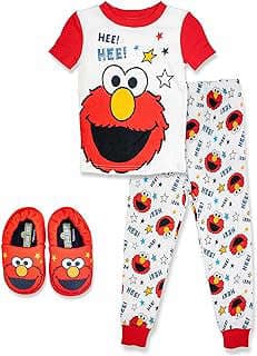 Image of Elmo Pajama and Slipper Set by the company Amazon.com.
