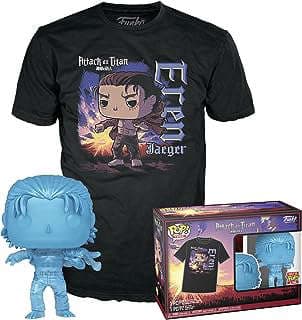 Image of Eren Funko Pop and Shirt by the company Amazon.com.
