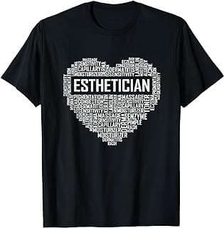 Image of Esthetician Love Gift T-Shirt by the company Amazon.com.