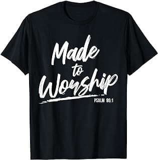 Image of Faith Praise Christian T-Shirt by the company Amazon.com.