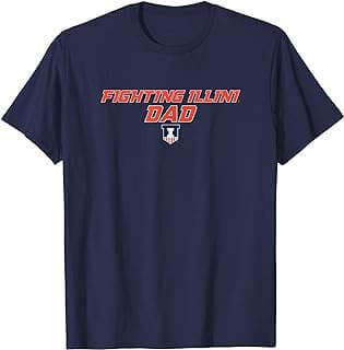 Image of Fighting Illini Dad T-Shirt by the company Amazon.com.