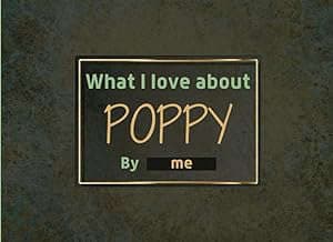 Image of Fill-In Prompt Book for Poppy by the company Amazon.com.