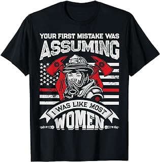 Image of Firefighter Women's T-Shirt by the company Amazon.com.