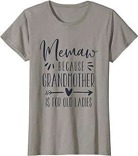 Image of Funny Memaw T-Shirt by the company Amazon.com.