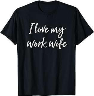 Image of Funny Work Spouse T-Shirt by the company Amazon.com.
