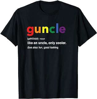 Image of Gay Uncle Pride T-Shirt by the company Amazon.com.