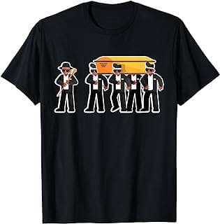 Image of Ghana Pallbearers Meme T-Shirt by the company Amazon.com.