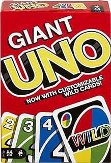 Image of Giant Uno Card Game by the company Amazon.com.