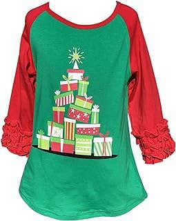 Image of Girls' Holiday Raglan T-Shirt by the company Amazon.com.