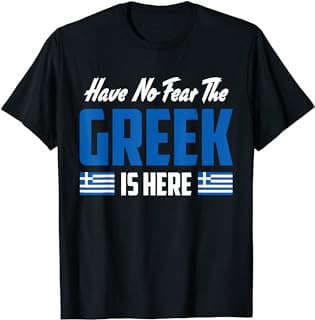Image of Greek Flag T-Shirt by the company Amazon.com.