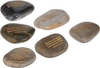 Image of Inspirational Polished River Stones Set by the company Amazon.com.