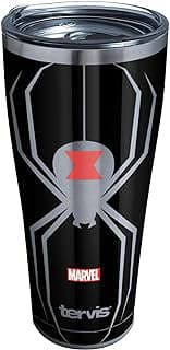 Image of Insulated Black Widow Tumbler 30oz by the company Amazon.com.