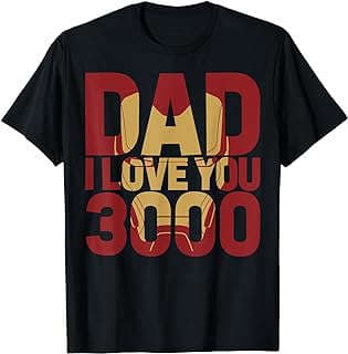 Image of Iron Man Father's Day Shirt by the company Amazon.com.