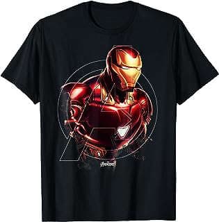 Image of Iron Man Graphic T-Shirt by the company Amazon.com.