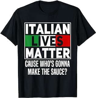 Image of Italian-themed Novelty T-Shirt by the company Amazon.com.