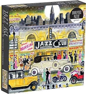Image of Jazz Age Illustrated Puzzle by the company Amazon.com.