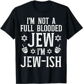Image of Jewish Chanukah Themed T-Shirt by the company Amazon.com.