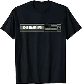 Image of K-9 Handler Flag T-Shirt by the company Amazon.com.