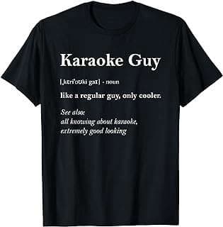 Image of Karaoke Singer T-Shirt by the company Amazon.com.