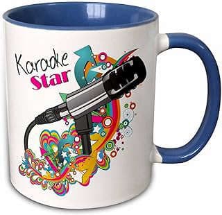 Image of Karaoke Star Two Tone Mug by the company Amazon.com.