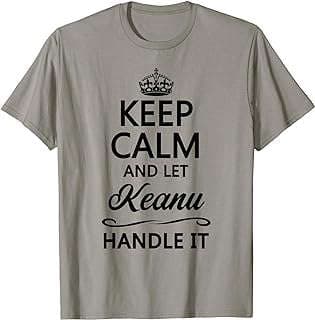 Image of Keanu Personalized T-Shirt by the company Amazon.com.