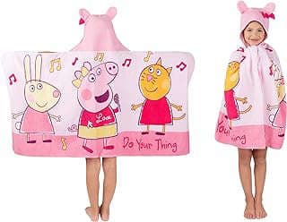 Image of Kids Peppa Pig Hooded Towel by the company Amazon.com.